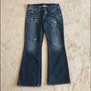 Silver Lola Distressed Jeans  30/31